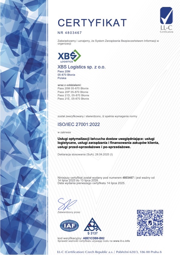 ISO 27001 Duży
